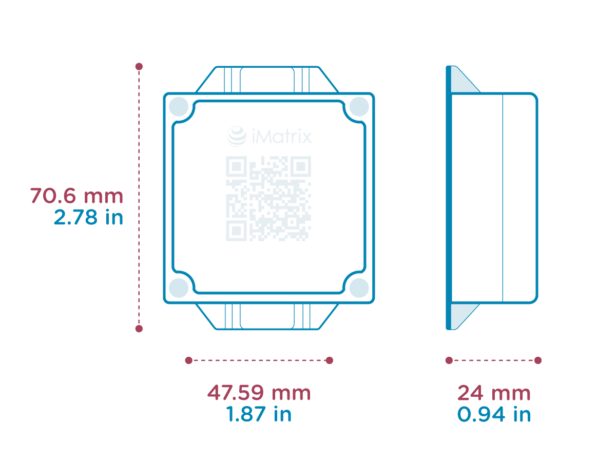 NEO-IND dimensions diagram