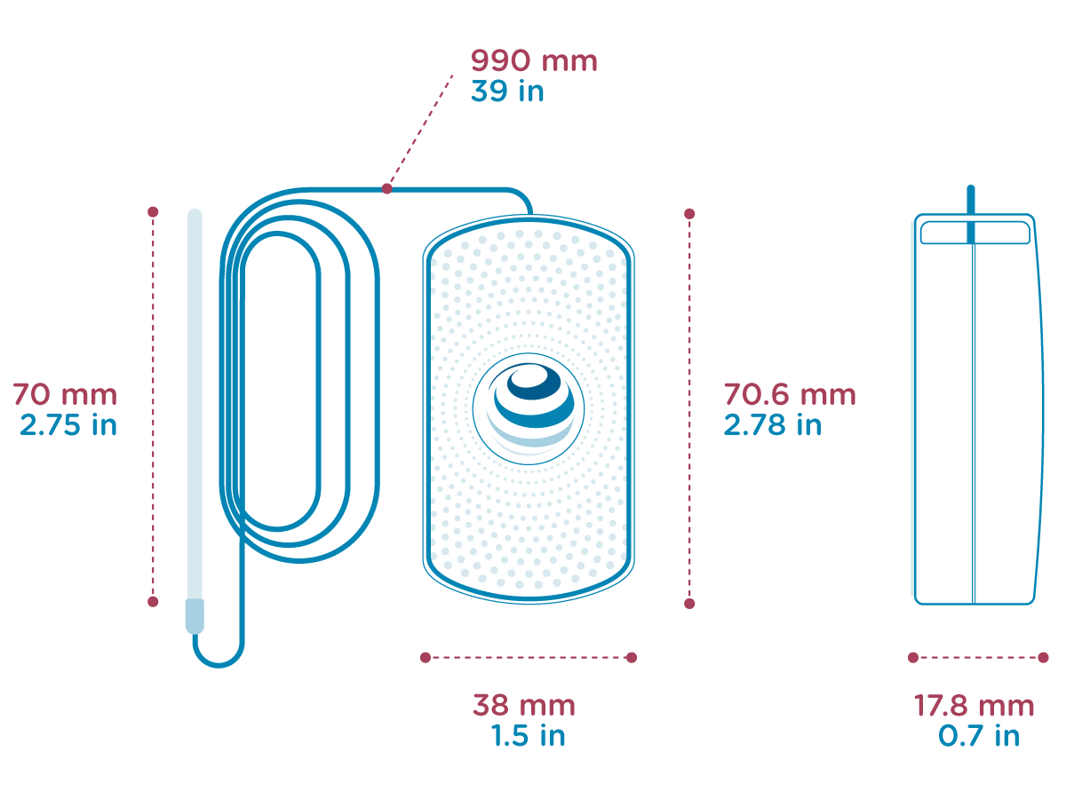 NEO-1P dimensions diagram