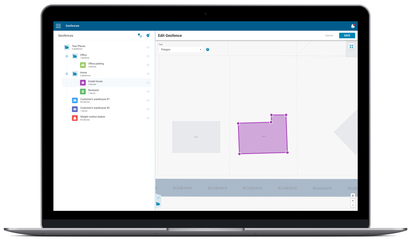 GeoGuard 24/7 Geofencing and Reporting